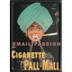 Décoration intérieure  : Magnet tôle, plat dimension 11x8cm PALL MAL Cigarettes