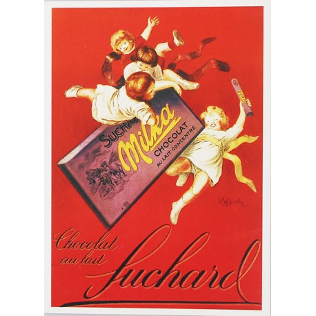 Carte Postale au format 15x21cm Chocolat Sucahrd Milka