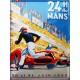 plaque métal  publicitaire 30x40cm  relief  : 24 h du Mans 1959