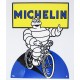 Plaque métal  publicitaire 30x40cm découpée relief : Michelin pneu