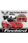 Plaque métal publicitaire 30 x 40 cm plate : Pontiac Firebird