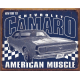Plaque métal publicitaire 30 x 40 cm : Camaro - 1967 Muscle