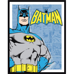 Plaque métal plate 30 x 40 cm : Batman - Rétro Panels