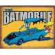 Plaque métal plate 30 x 40 cm : Batman - The Batmobile