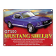 Plaque métal 30 X 40 cm plate : MUSTANG SHELBY GT500
