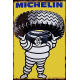 Plaque métal plate 30 x 40 cm : Michelin bibendum pneus