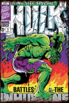Plaque métal plate 20 x 30 cm : Hulk Comics