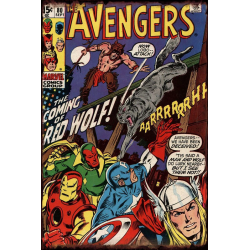 Plaque métal plate 20 x 30 cm : The Avengers Comics