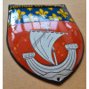 Blason émaillé Paris 15x20cm
