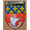 Blason émaillé Paris 15x20cm