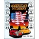 Plaque métal publicitaire 30 x 40 cm : America's Highway