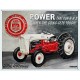Plaque publicitaire 30x40cm plate  : Tracteur Ford Farming Power