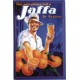 Plaque métal publicitaire 20x30cm bombée en relief  : Jus de fruits orange JAFA.