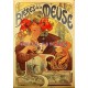 Plaque métal publicitaire 15x20cm plate : Bière de la Meuse