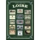 Plaque métal publicitaire 15x20cm plate : Vins de Loire.