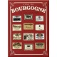 Plaque métal publicitaire 15x20cm plate : Vins de Bourgogne.