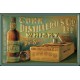 Plaque métal publicitaire 20x30 cm bombée en relief  : Cork Distilleries Whisky.