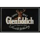 Plaque métal publicitaire 20x30 cm bombée en relief :  Glenfiddich Whiskey.