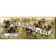 Plaque métal publicitaire 17,5 x 45 cm : Savon  Aux Violettes de Nice