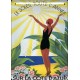 Plaque publicitaire 15x21cm : Le Soleil toute l'année sur la côte d'Azur