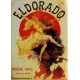 Plaque métal publicitaire 15x21cm, bombée  :  ELDORADO