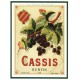 Carte Postale au format 15x21cm  Sirop de Cassis