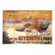 Carte Postale au format 15x21cm Arrivée du Beyrouth à Paris, appéritif tonique