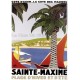 Pour votre décoration intérieure, Affiche publicitaire dim : 50x70cm : Saintes Maximes